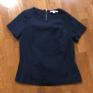Boden navy blue top